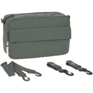 LÄSSIG - Kinderwagentas - Olijfgroen - Organizer met Bevestiging voor Kinderwagen