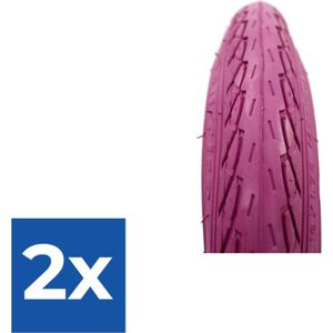 Deli Tire Buitenband SA-206 18 x 1.75 purple - Voordeelverpakking 2 stuks