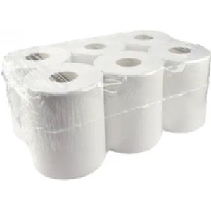 Handdoekrol Midi Centerfeed 2-laags cellulose 160 meter doos 6 stuks