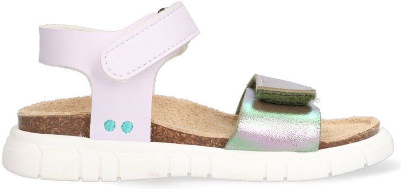 BunniesJR - Bregje Beach - Platte Sandalen - Paars - Imitatieleer