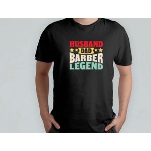 Legend Barber - T Shirt - BarberLife - FreshFade - BarberShopVibes - HairArt - BarbierLeven - StrakkeFade - BarbierShopStijl - HaarKunst