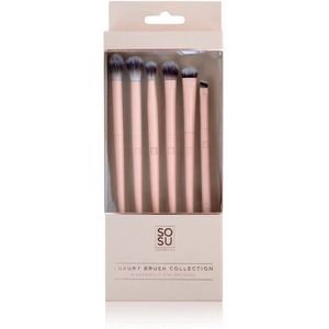 SOSU - Luxury Brush Eye Collection - Make-up Kwasten Set - 6 Stuks