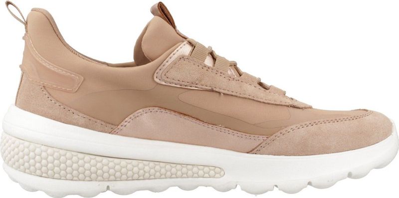 Geox - D45The 01522 - Sneakers - Roze - Natuurlijk Leer - Textiel