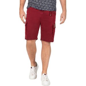Timezone Regular RykerTZ Washed Red Shorts Heren