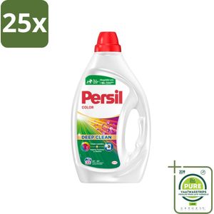 25 x Persil Wasmiddel Gel 33 Wasbeurten Gekleurde was 1,485 liter - Grootverpakking - Wasmiddel - Gekleurde Was - Vlekken Verwijderen - Wasmachine - Frisheid