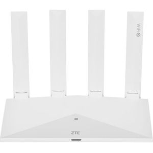 ZTE T3000 Wi-Fi 6 Router – Wifi 6 - Supersnelle xDSL Router – Dual-Band – Tot 3000 Mbps – Geavanceerde Beveiliging – Ideaal voor Thuis en Kantoor