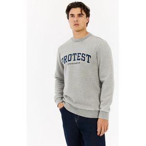 Protest - PRTGado - Trui - Dark Grey Melee - Lange Mouwen