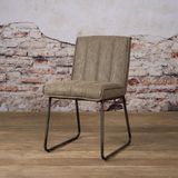 SIDD Santo sidechair - fabric Miami 002 grey