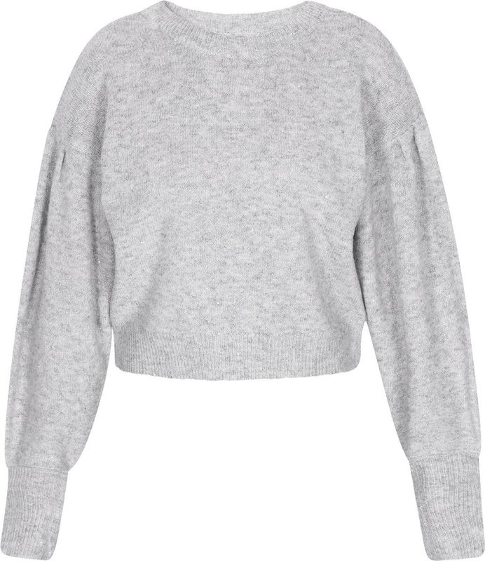 DreiMaster - Classic Collection - Trui - Relaxed-fit - Metallic Garen - Effen Patroon