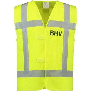 Tricorp Veiligheidsvest RWS BHV - Workwear - 453006 - Fluor Geel - maat XXL