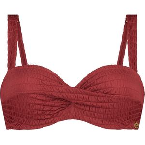 Ten Cate Beach Dames Bikinitop Shiny Rouge