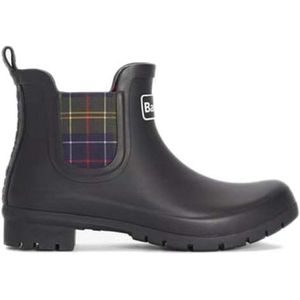 Barbour - Kingham - Regenlaars - Zwart - Halfhoog Chelsea Model