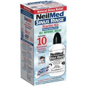 NeilMed - Neusdouche - Sinus Rinse Startpakket - verkouden verstopte neus hooikoorts