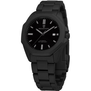 Horloge Heren Automatisch - Heren horloge - Polshorloge - Horloges voor mannen - Waterdicht - Saffierglas - 316L roestvrijstaal - Zwart/Zwart