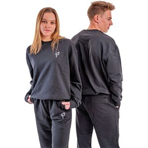Proma Sports - Relaxed Sweatshirt - Black - XXS - Unisex - Fitness - Casual - Training - Oversized