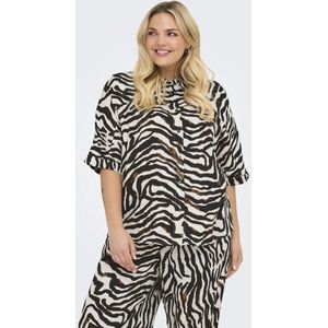 ONLY CARMAKOMA - CARBERTE LIFE 2/4 SHIRT AOP - Dames - Blouses