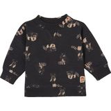 Noppies Sweatshirt 'Grijota'  sand / antraciet / zwart