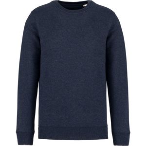 Biologische unisex sweater merk Native Spirit Navy Blue Heather - 4XL