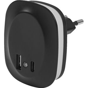 LEDVANCE LUNETTA EDGE plug-in nachtlamp, 0,35W, 10lm