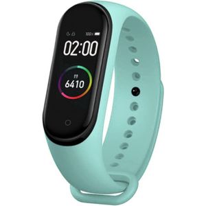 Kiraal Nova - Stappenteller - Activity Tracker - Temperatuurmeter - Bloeddrukmeter - Hartslagmeter - Smartwatch - Horloge - Heren - Dames - Nederlandse Handleiding - Turquoise