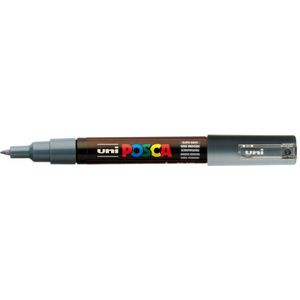 Krijtstift - Fineliner - Universele Marker - 61 Lei Grijs - Uni Posca Marker - PC-1M - 0,7mm - 1 stuk