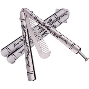 RVS Vlinder Mes Trainer - Voor Veilig Leerspel - 1 Stuk - Roestvrijstaal