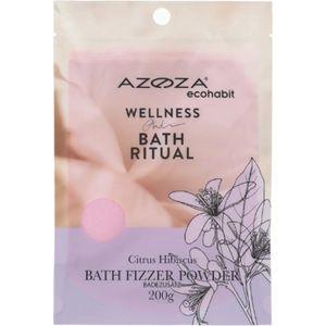 Azoza - Ecohabit - Badpoeder - 150g - Citrus Hibiscus