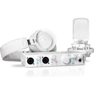 Arturia MiniFuse Recording Pack White USB-Audio Interface+ CM1 + EF1 - USB audio interface