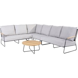 Balade hoek loungeset 5 delig antraciet 4 Seasons Outdoor