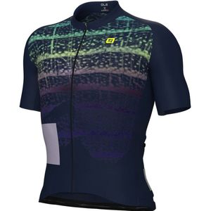 Ale Creek Korte Mouw Wielertrui Blauw L Man