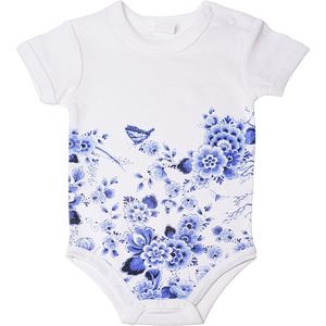 Baby romper Bloemen - Katoen - tot 3 maanden