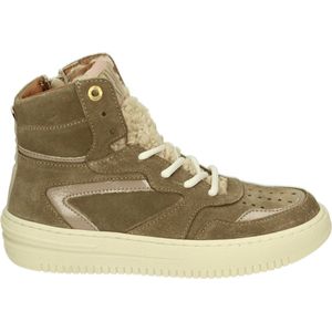 Red Rag 13334 - MeisjesHalf-hoogKindersneakers - Kleur: Taupe - Maat: 37