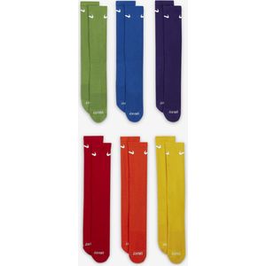 Nike - Everyday Plus Cushioned - Trainingssokken - Meerkleurig - 6 Paar