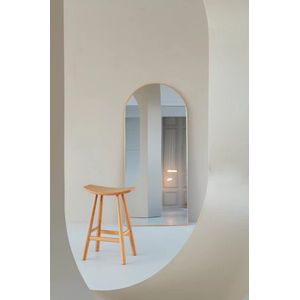 Nordic Style® Boogspiegel 180x80cm | Zacht Goud | Scandinavische Spiegels | Halfrond | Pas spiegel | Staande spiegel | Kleedkamer spiegel