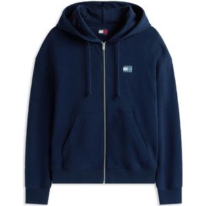 Hoodrich - Capuchon Hoodie - Dark Night Navy - Kangoeroezak - Ritssluiting