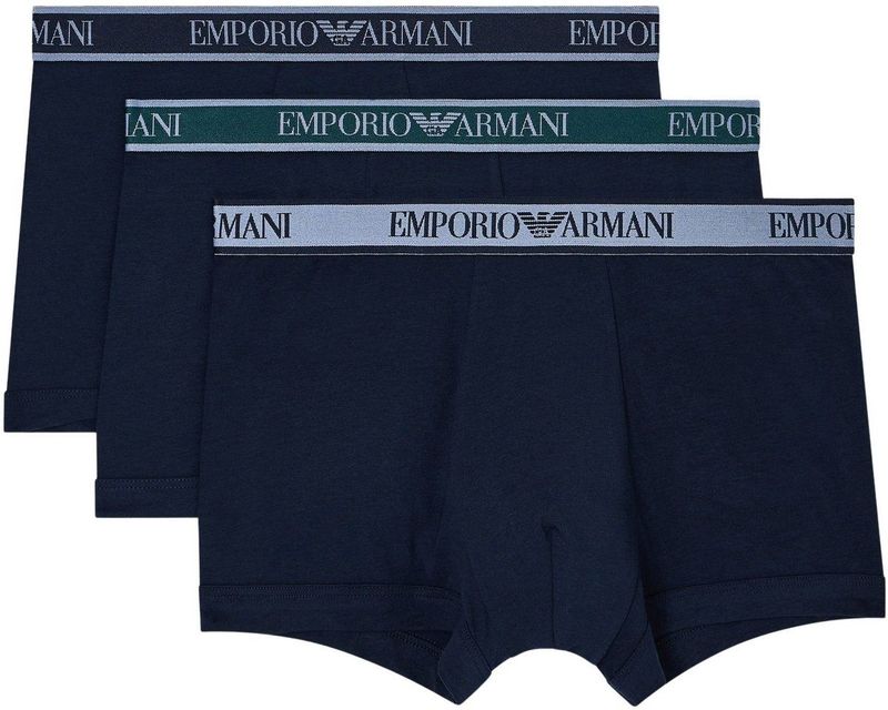 Armani - Trunk Boxershorts - Zwart - 3-pack