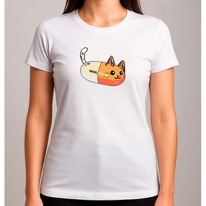 Antide Pressant - T Shirt - Funny - SoFunny - Grappig - ZoGrappig - Sarcasm - SarcasticHumor - Sarcasme - Sarcastisch - Cat - Kat