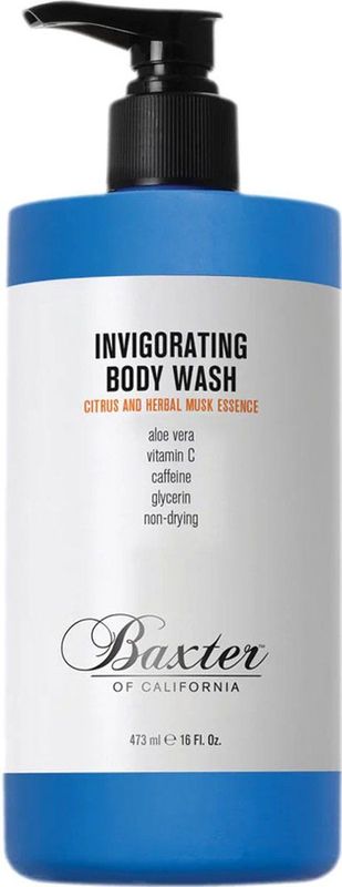 Baxter of California - Invigorating Body Wash - Citrus & Herbal Musk Essence - 473 ml - Douchegel