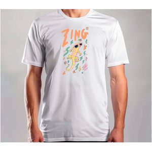 Zing - T Shirt - GoodVibes - PositiveVibes - VibeCheck - Cute - Gift - GoedeVibes - PositieveVibes - VoelJeGoed - BlijeVibes