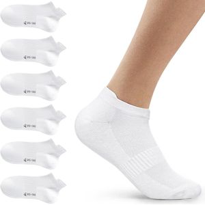 Unisex Korte Sportsokken - 6/10 Paar Ademend Katoen Run Sok