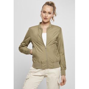Urban Classics - Light Bomber jacket - 2XL - Groen/Bruin
