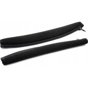Universele hoofdtelefoonhoes - Zwart, 24,5x7cm