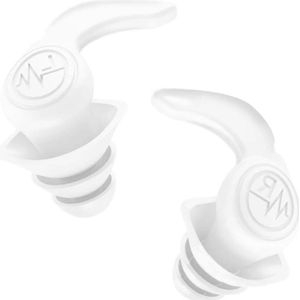 Allecto plus - Herbruikbare siliconen concert-oordopjes voor festivals en concerten - Geluidsreducerend - Maat M - 1 paar