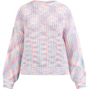 MYMO Trui  lichtblauw / lichtroze / wit