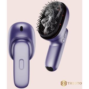 TRESTO - Scalp Massager - Elektrische Haarborstel - Draadloos - Waterdicht