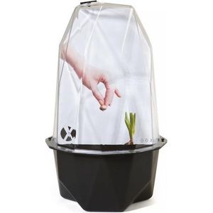 Kweekbak Xala - Zwart - Biosphere kweekkas voor kruiden, planten en moestuintjes