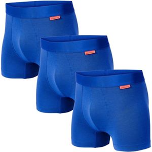 Undiemeister Boxershort Heren - Arctic Sea (Kobalt Blauw) - 3-Pack - Mellowood Tencel - Ademend, Anti-Bacterieel & Naadloos Ondergoed - Premium Onderbroeken Heren - Maat M