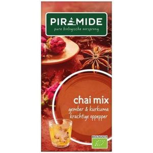 Piramide Biologische Theezakjes Chai Mix Kurkuma 40 gr