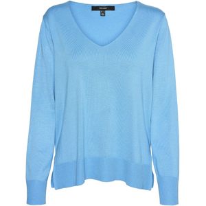 Vero Moda - Silja - Sweater - Blauw - Loose Fit