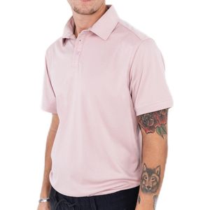 Func Factory mannen Poloshirt lila melange maat XXL